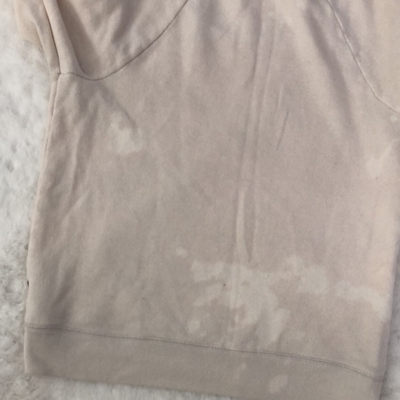 Victoria Secret Pull-over Cream sweat shirt Women Size S - Picture 4 of 5
